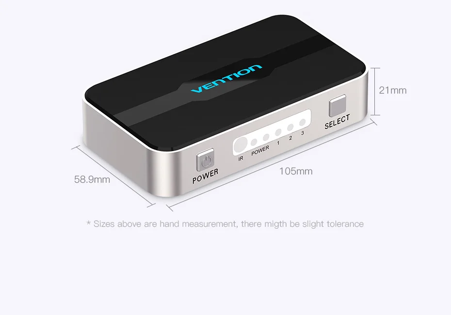 Vention 3 входа 1 выход HDMI переключатель HDMI разветвитель HDMI кабель с аудио для xbox PS3 Smart HD 1080P HDMI 5 вход 1 выход