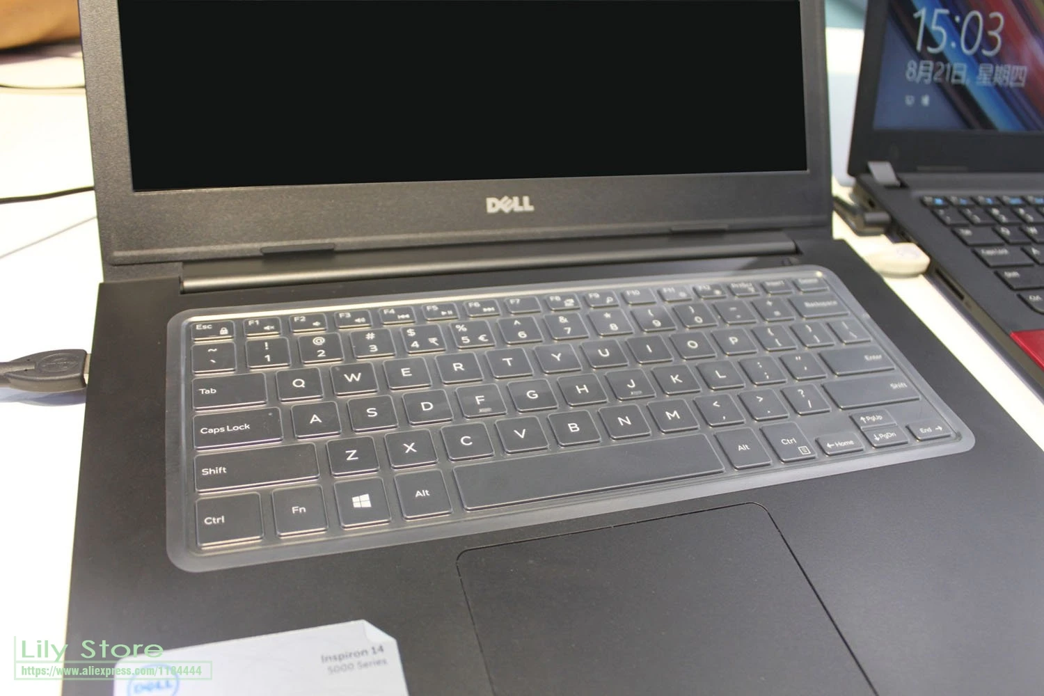 LTPU Прозрачная защитная крышка для клавиатуры ноутбука Dell Inspiron 14 3000 5000 серии такие