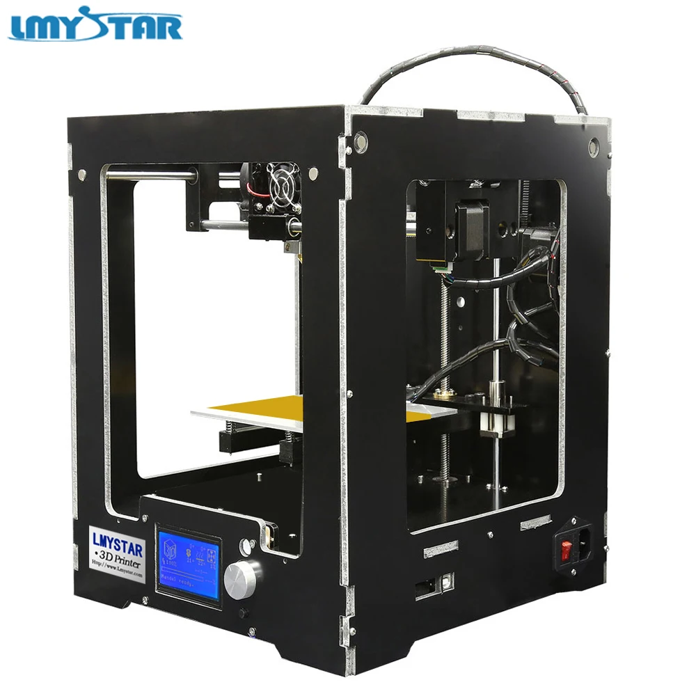 LMYSTAR 3D Printer A3 Fully Assembled i3 Impresora Aluminum-Arcylic Frame DIY Kit Desktop Anet Cheap Printers | Компьютеры и офис