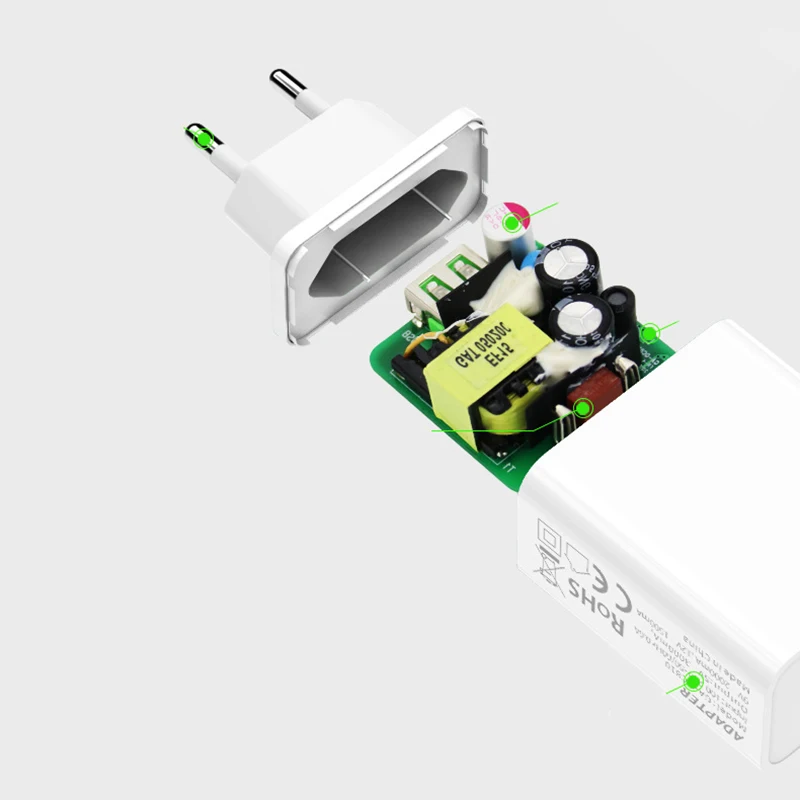 Универсальный 18 Вт Быстрая зарядка 3,0 ЕС штекер USB зарядное устройство 5 В 3A настенный адаптер питания путешествия usb зарядка для мобильного телефона