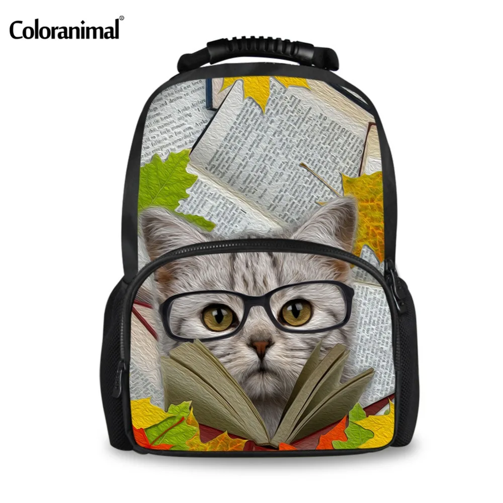 Большие школьные ранцы Coloranimal для детей повседневный рюкзак ноутбука женщин и
