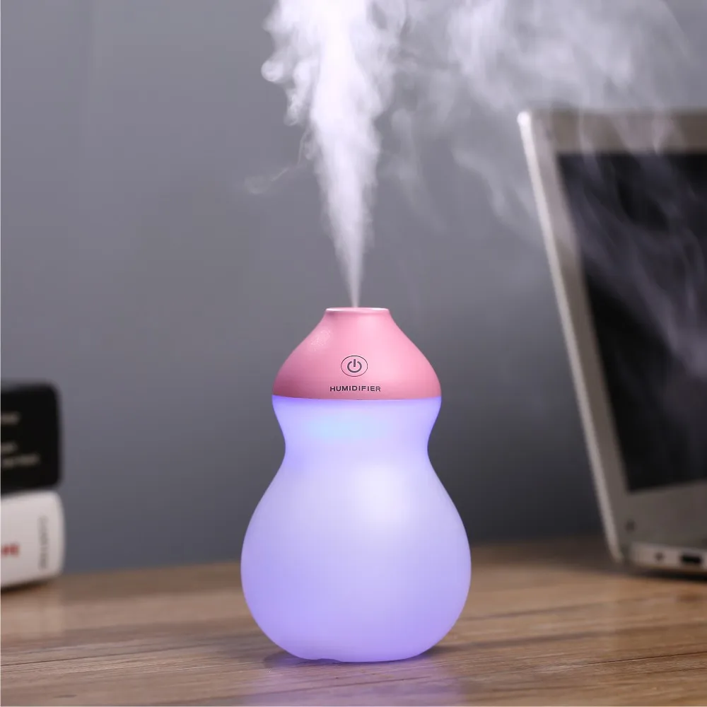 ALDX23-GR00 Gourd увлажнитель мини креативный USB зарядка портативный водяной Красочный
