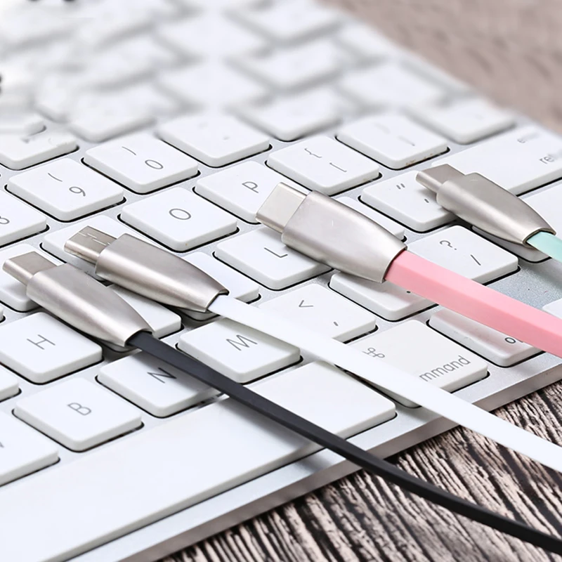 SUPTEC usb type-C кабель из цинкового сплава USB C кабель передачи данных для быстрой зарядки type-C USB Кабель зарядного устройства для Xiaomi huawei LG sony htc