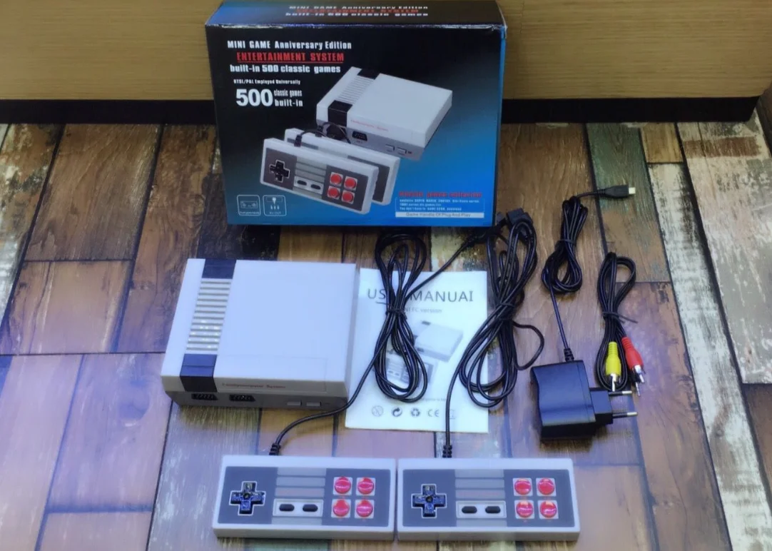 ТВ игровая консоль встроенные 620 игры видео игровая консоль игровая машина 8 бит ТВ игровая консоль мини аркадная игра ретро классический подарок