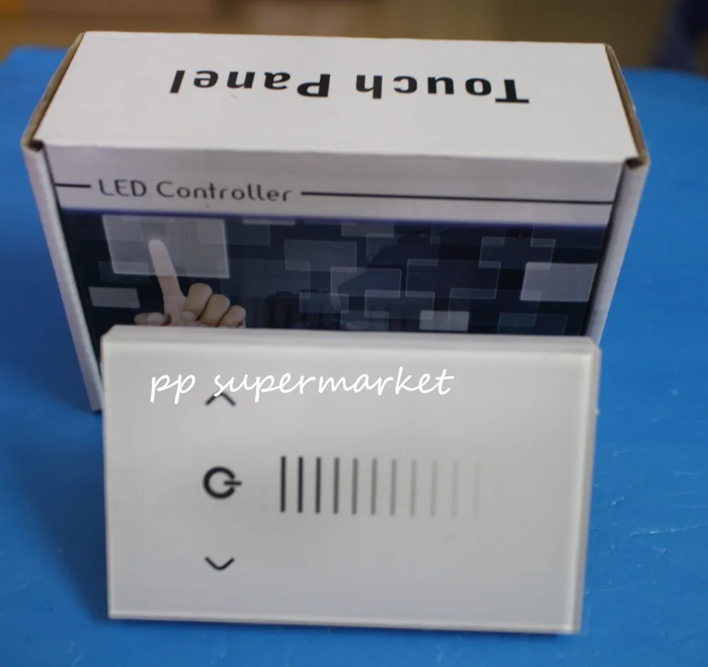 Одноцветная Светодиодная лента настенная стеклянная Сенсорная панель