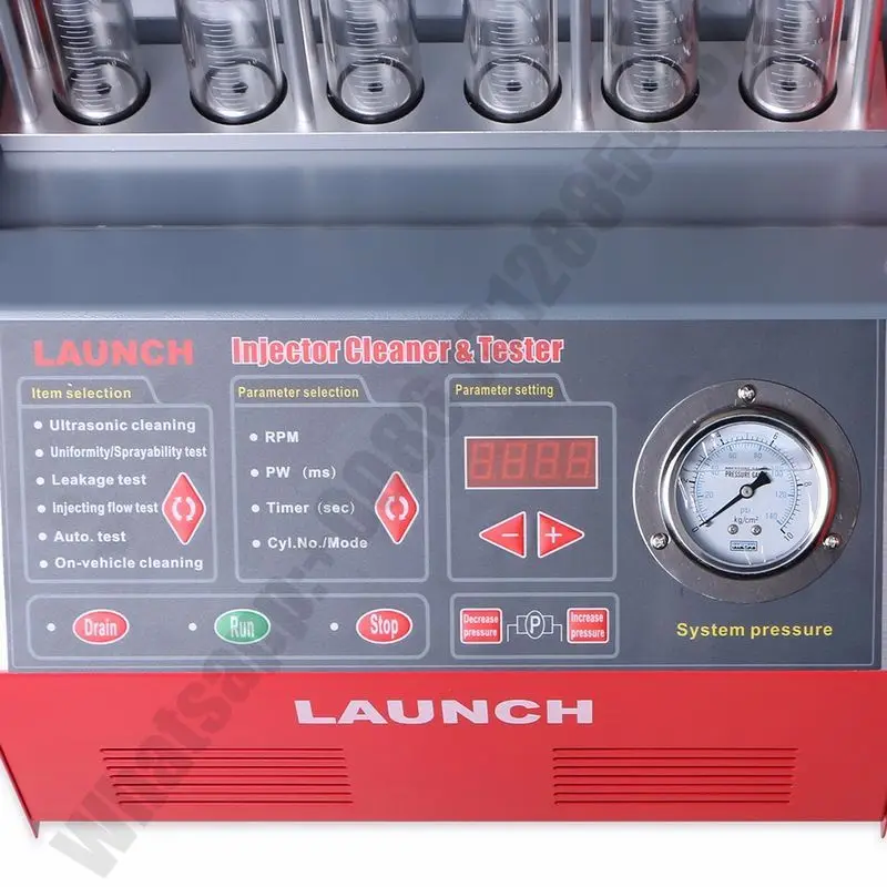 Тестер и очиститель инжектора для автомобильного топлива Launch CNC602A 220 В/110 В с