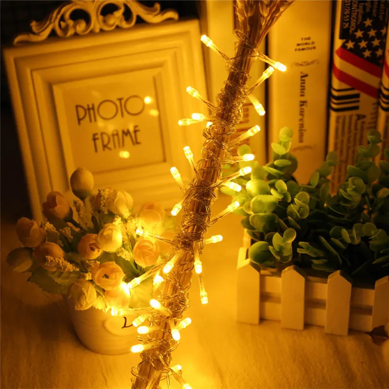 1PC Starry led string 4.5V 3M 20LED/5M 50LED/10M 80LED lights battery for Christmas Party holiday decoration | Лампы и освещение