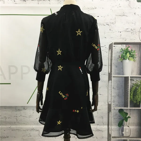 Женская одежда Новинка лета 2019 модное розовое Сетчатое платье с V образным