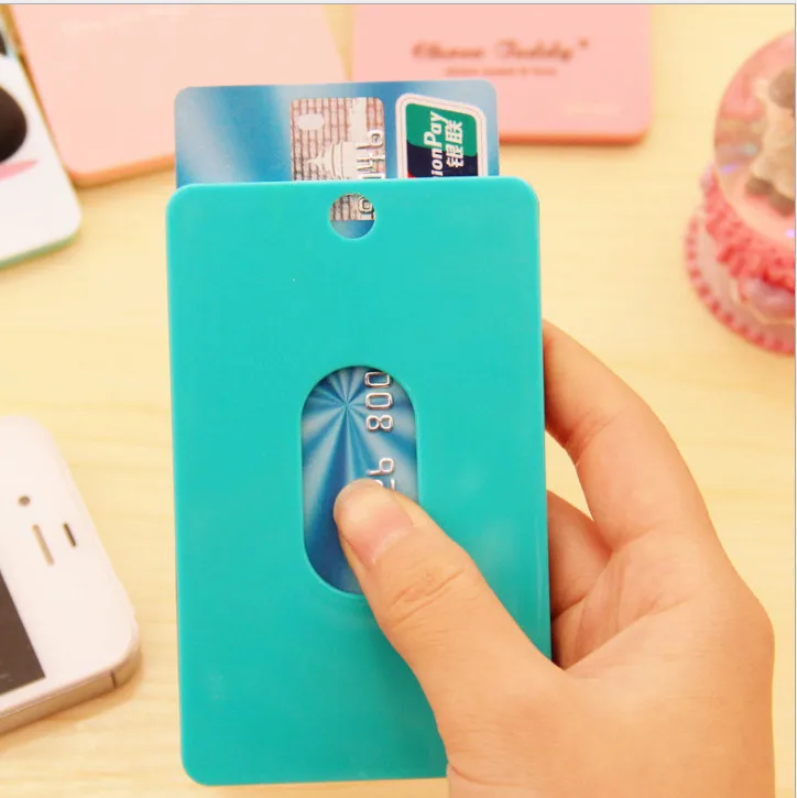 Милый чехол для карт ключей держатели банковских и кредитных автобусов бейдж