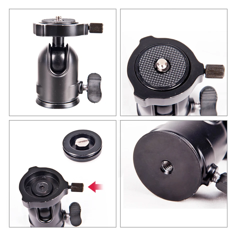 WF-3642B алюминиевая мини-подставка для штатива максимальная нагрузка 2 кг камеры SDLR