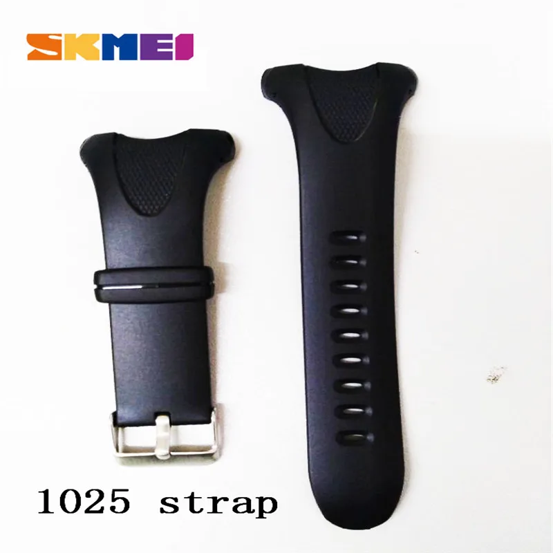 Ремешок пластиковый для разных моделей часов Skmei резиновый браслет 1025 1068 0931 1016 1019