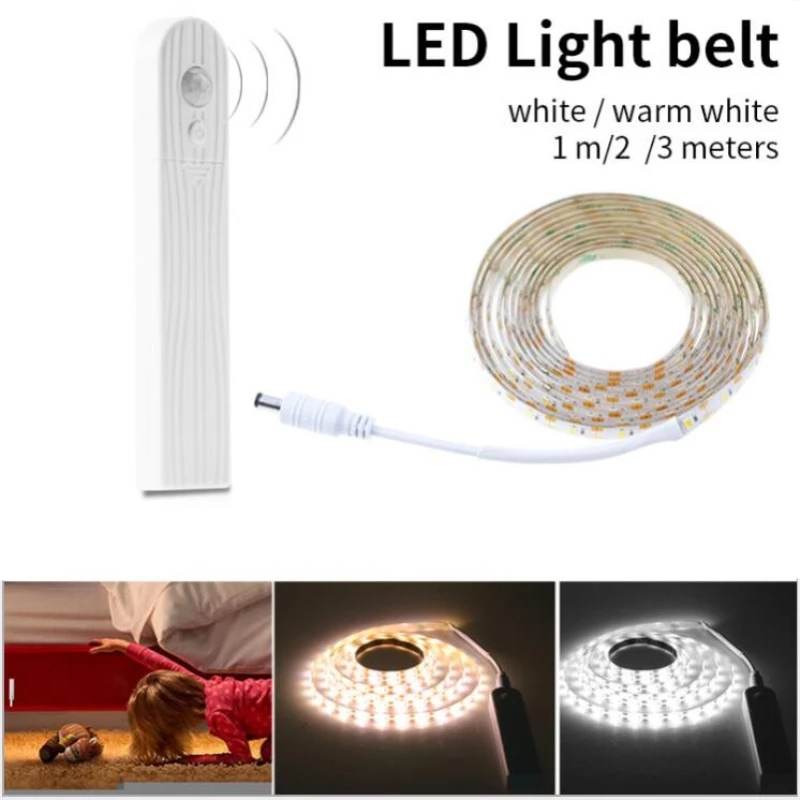 

Hot sale 5V 1M 2M 3M sensing distance LED strip light lamp SMD2835 Christmas desk Decor lamp tape For TV Background Lighting