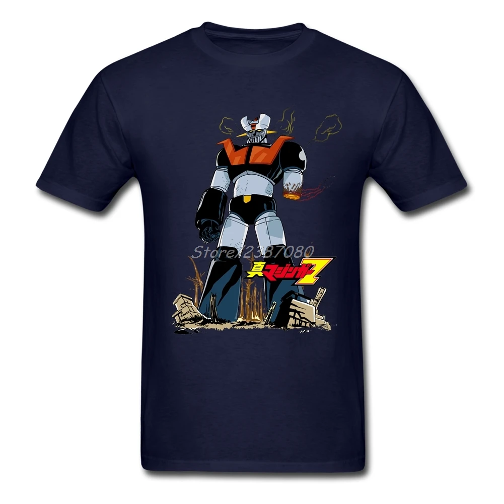 Футболка Mazinger Z 3XL мужская с коротким рукавом тенниска из хлопка под заказ в стиле