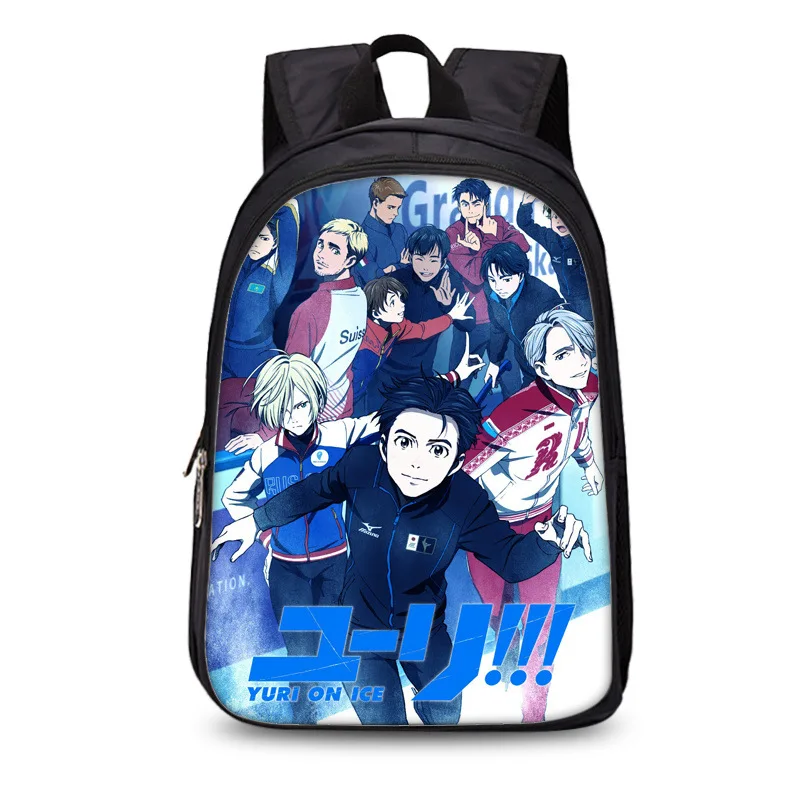 2019 Kawai аниме Yuri on ice женская сумка детский рюкзак для колледжа школьный