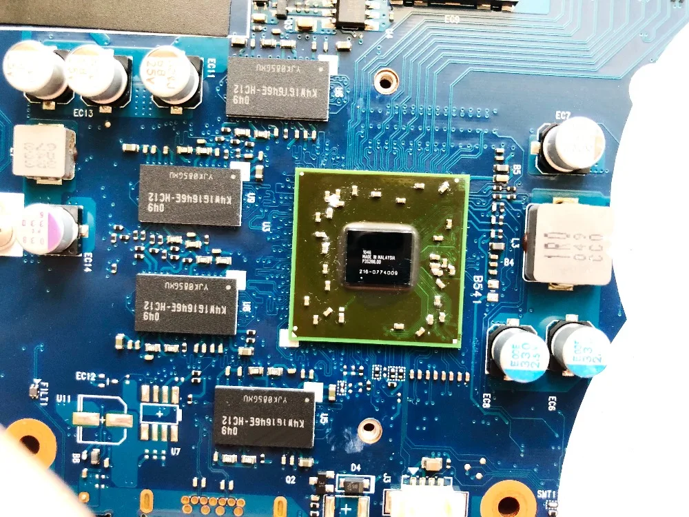 Оригинальное для Samsung R440 R480 Материнская плата ноутбука HM55 HD5470M 1 ГБ BA41-01299A
