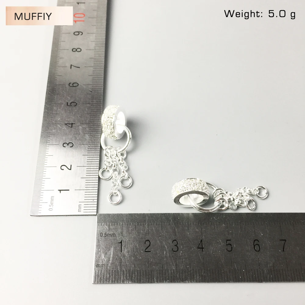 Шарм-Перевозчик с белой ПАВЕ ювелирные изделия в европейском стиле карма хорошие