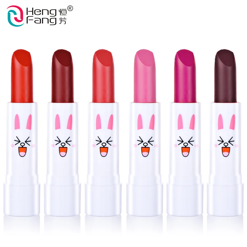 1 Набор = 6 шт губная помада с эффектом длительного увлажнения 3 стильные