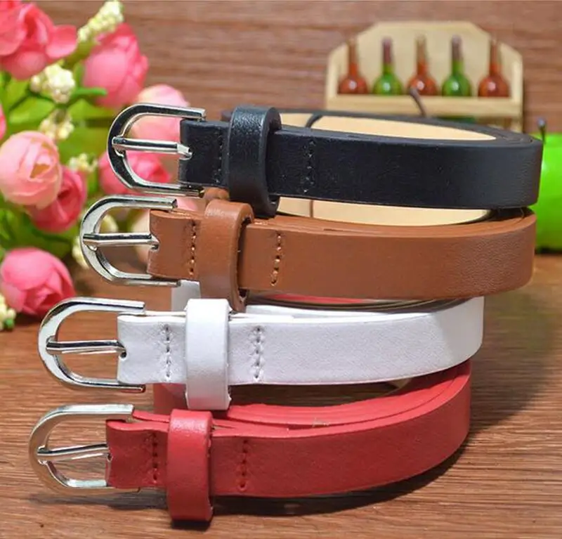Ремень из ПУ кожи для мальчиков и девочек Дизайнерский Модный Детский пояс с