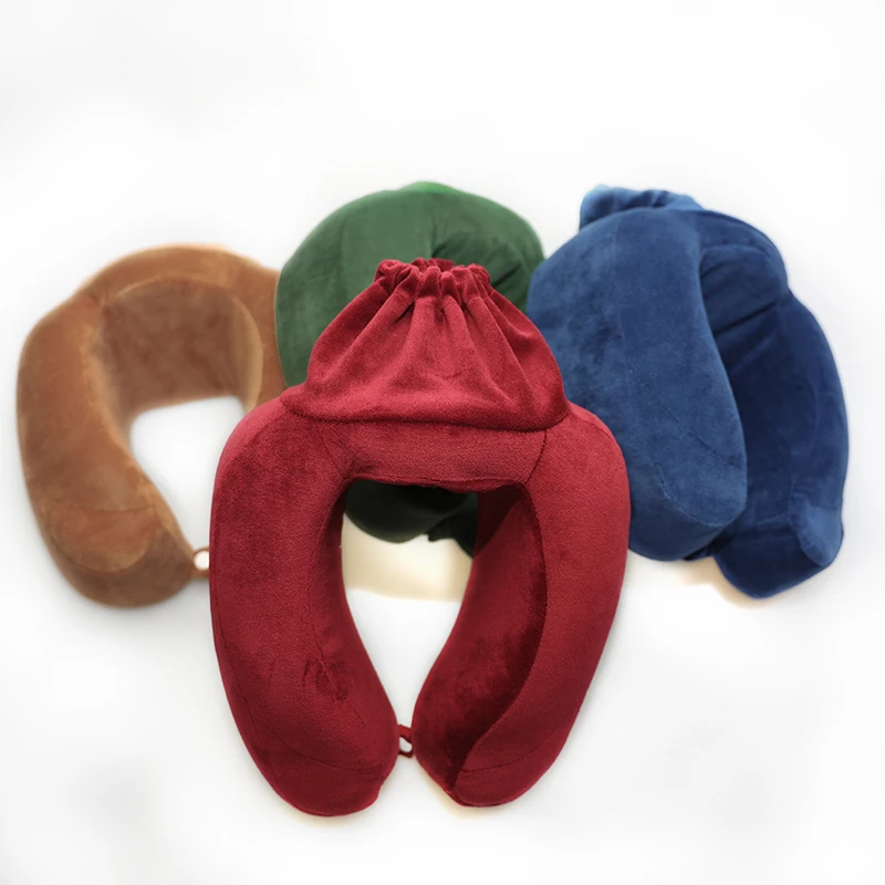 Успех ссылка П образный пены памяти подушка шеи Поддержка подголовник 4 цвета Rest