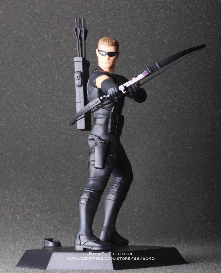 Фигурки героев мультфильма Марвел мстители Hawkeye 22 см мини фигурки из ПВХ для