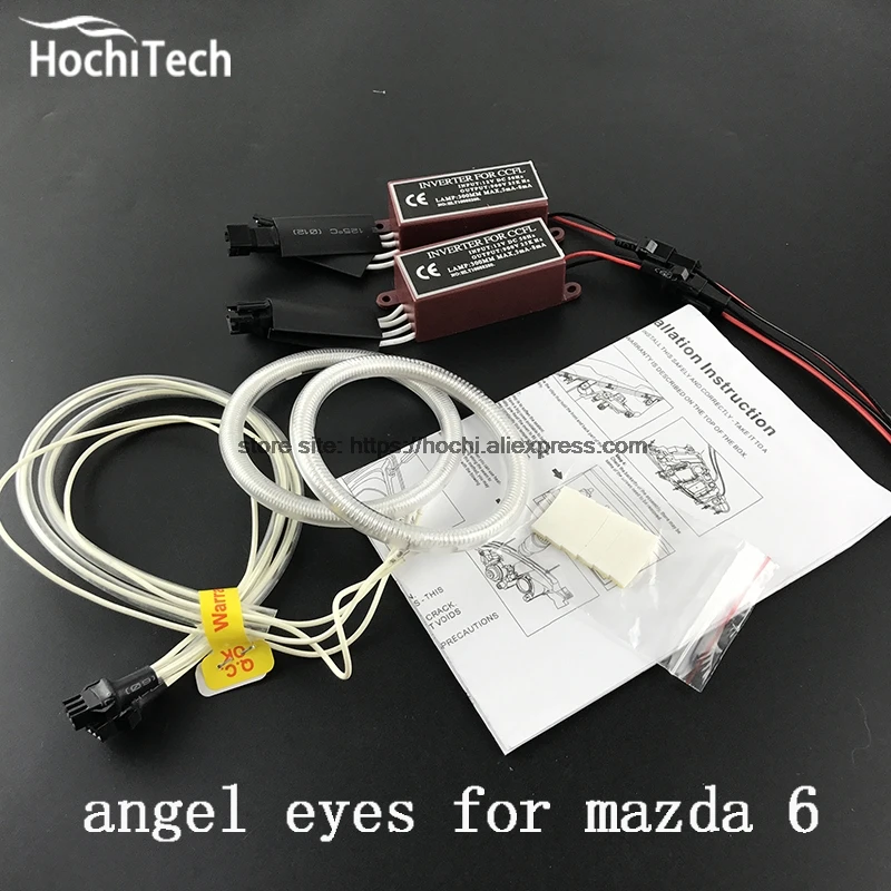 HochiTech белый 6000 К CCFL головной светильник Halo ангел демон глаза комплект ангела для