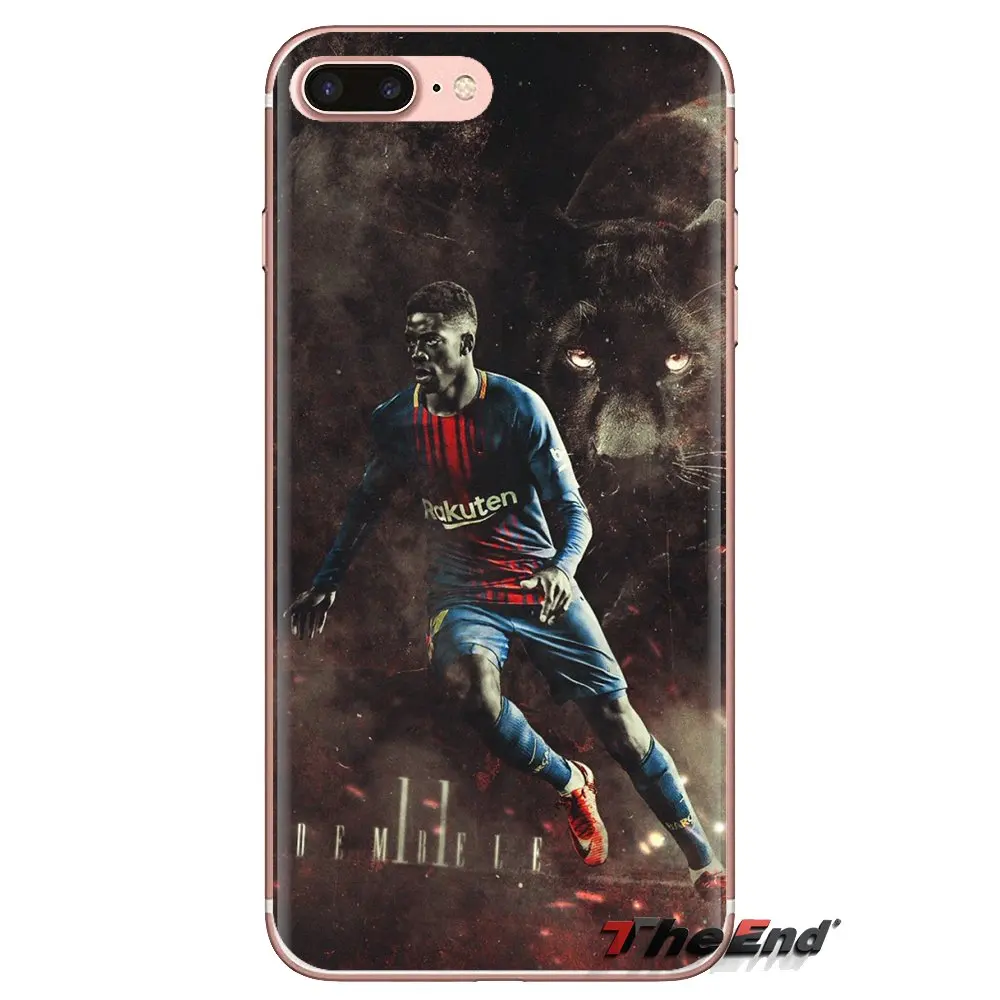 Мягкие прозрачные чехлы для iPod Touch Apple iPhone 4 4S 5 5S SE 5C 6 6S 7 8 X XR XS Plus MAX Ousmane Dembele 11 |