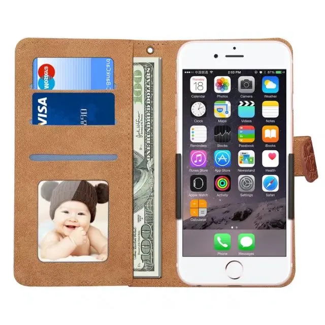 Чехол для Рамос M7 PU кожаный бумажник флип Стиль с держателя карты телефон Сумки