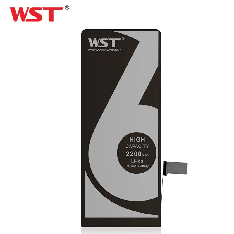 Оригинальный WST аккумулятор мобильного телефона для iPhone 6 6G реальная Высокая