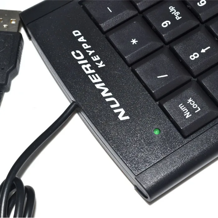 Мини USB 19 клавиш цифровая клавиатура Клавиатура для ноутбука настольного ПК
