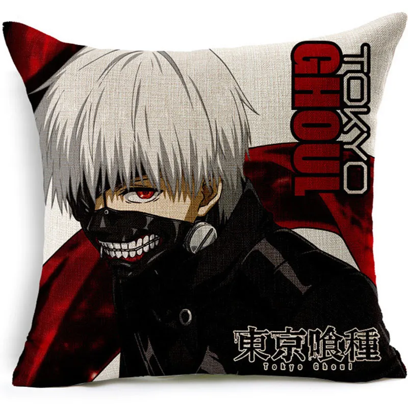 Японское аниме-подушка чехол для дивана наволочка подушки с рисунком из