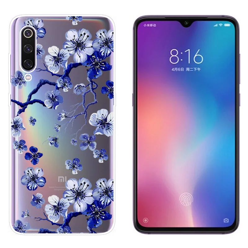 Чехол для Xiaomi mi 9 Мягкий силиконовый чехол задней крышки Fundas телефона Coque Capa Xiao |