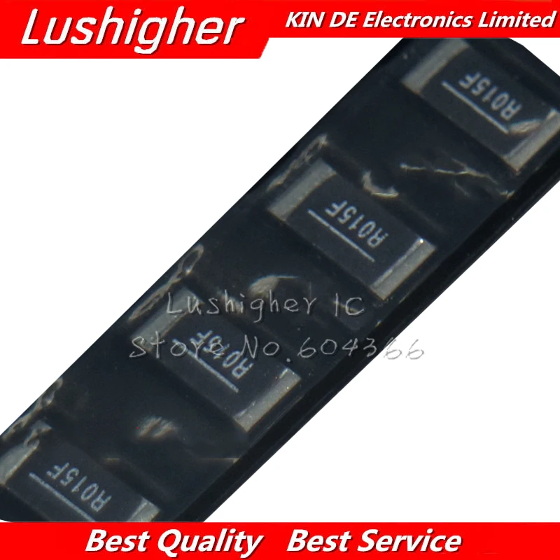 

100 шт., R015F 2512, 15R 1%, 75ppm 1 Вт WSL2512R0150 WSL2512R0150FEA