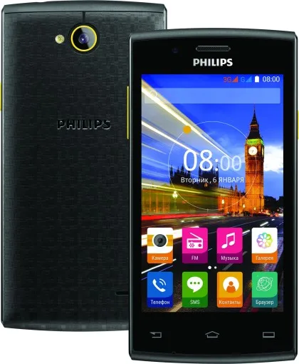 Ультратонкое закаленное стекло для смартфонов Philips S307 2 шт. защитная пленка