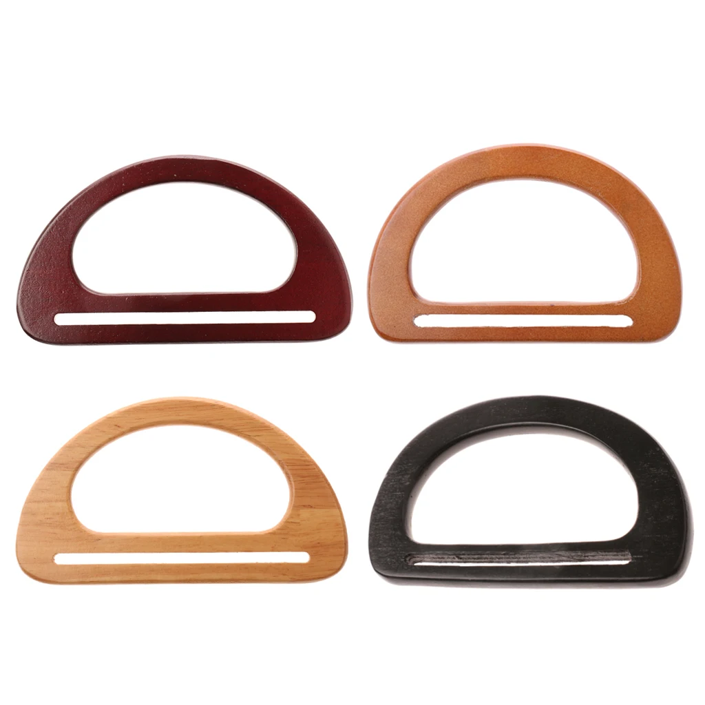 1 шт. твердые деревянные ручки запасные части для сумки холщовые покупок ручные