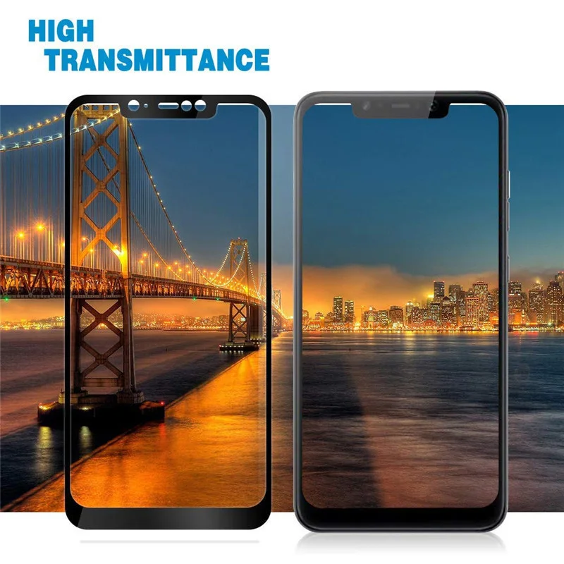 Закаленное стекло для Xiaomi Pocophone F1 Защита экрана xiami xiomi poкофон Pocofon защитная