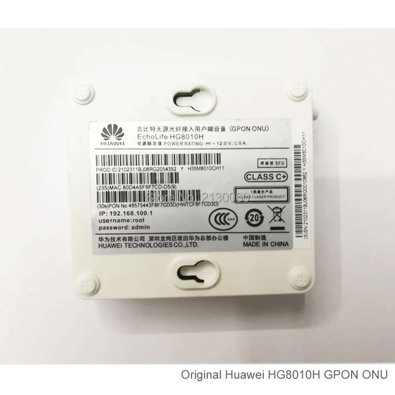 5 шт./лот Huawei HG8010H беспроводной GPON терминал ONU ONT 1 GE порт|Оптоволоконное