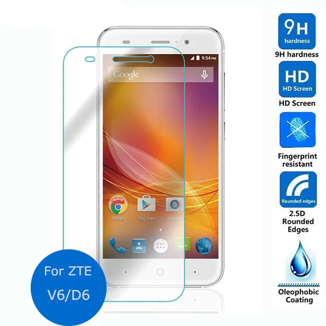 Защитная пленка для экрана из закаленного стекла 2 5 9h ZTE Blade X7 D6 V6 Z7 T660 T663|glass