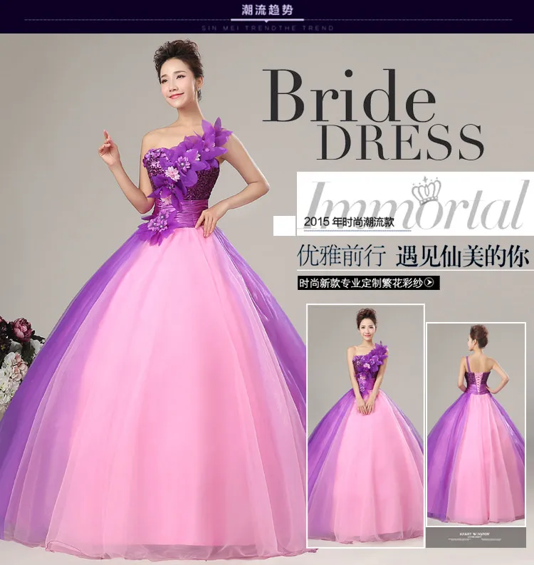 Vestidos Baratos Quinceanera, новинка, платье принцессы, бальное платье на одно плечо с цветочным рисунком, на заказ, плюс размер, платье для выпускного вечера