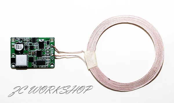 Схема беспроводного зарядного модуля с дистанционным управлением 50 Вт (&gt мм)