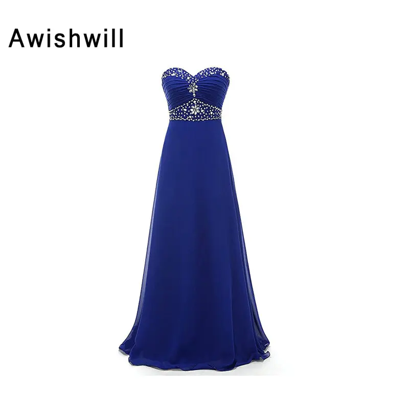 Платье для беременных длинное синее с вырезом сердечком и блестками|prom dress royal