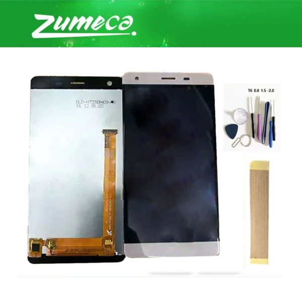 ЖК дисплей для Vertex Impress X сенсорный экран стекло в сборе черный золотой белый с