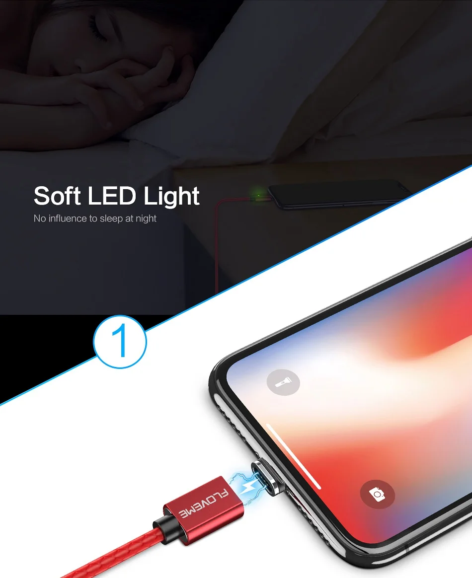FLOVEME Магнитный Micro USB кабель для samsung S6 S7 Edge телефонный кабель 3A Быстрая зарядка зарядное устройство магнит Microusb Кабели для мобильных телефонов