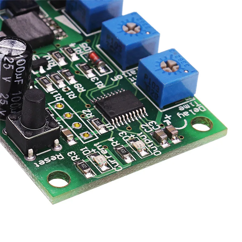Новый модуль защиты двигателя от перегрузки по току 6V12V24V10A с регулируемым
