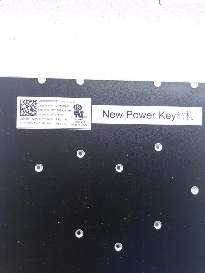 Для lenovo Ideapad 320-14iap 320-14ast 320-14ibk 320H-14ibk клавиатура SN20M61837 LCM16H53US-686 PK131YN1A00