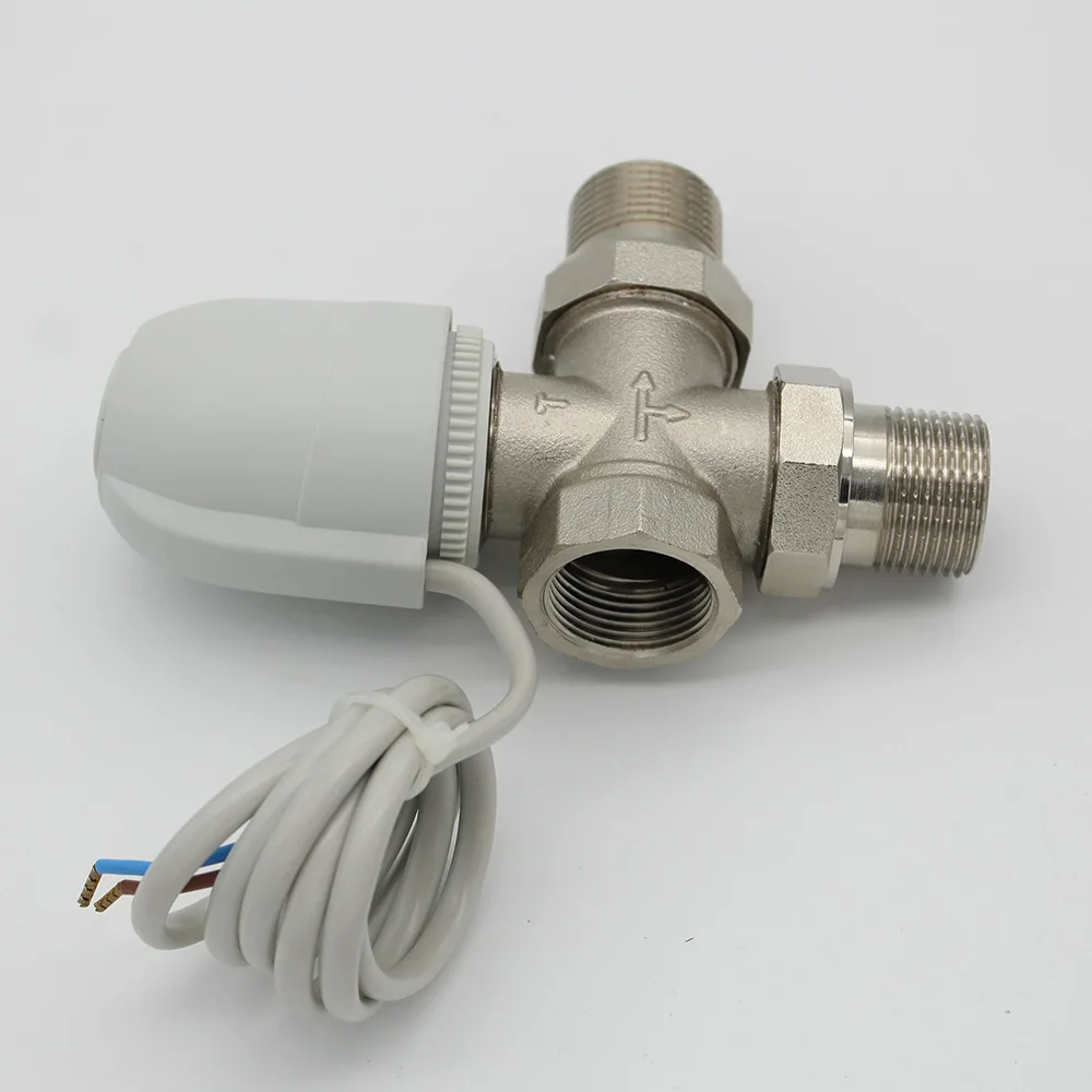 230 В нормально открытый закрытый электрический тепловой привод для подогрева