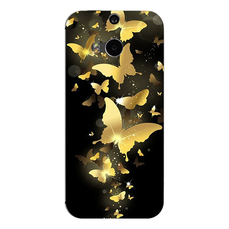 Чехол для HTC One M8 M8s мягкий силиконовый чехол накладка M8S Модный с рисунком совы