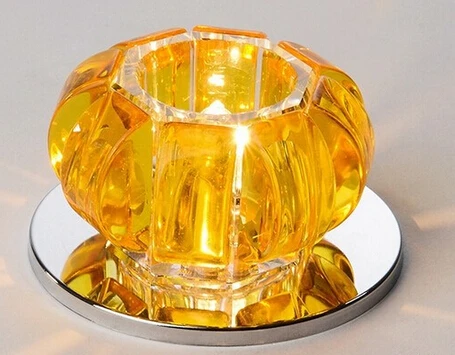 3 Вт спальня светодиодные Хрустальные потолочные лампы для дома Современная