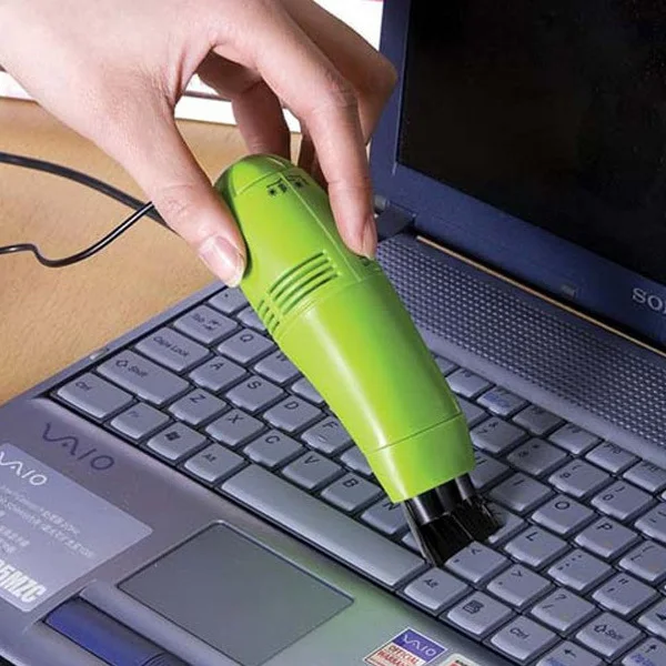 New Mini Computer Laptop LED USB Vacuum Keyboard Cleaner Dust Collector Free Shipping | Компьютеры и офис