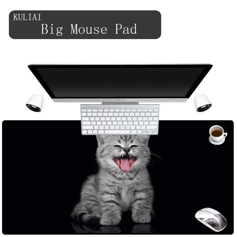 Профессиональный резиновый коврик для мыши XGZ Kitty моющийся быстро и скользящий