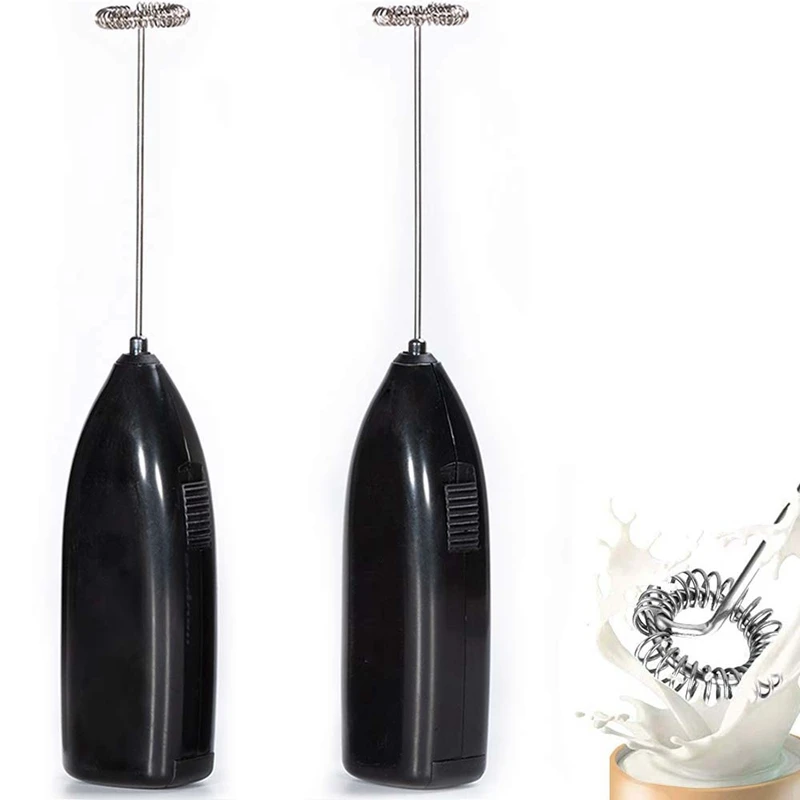 Milk Frother Handheld Coffee Battery Operated - Electric Whisk Stirrers Foamer Mini Mixer Useful Gifts | Бытовая техника
